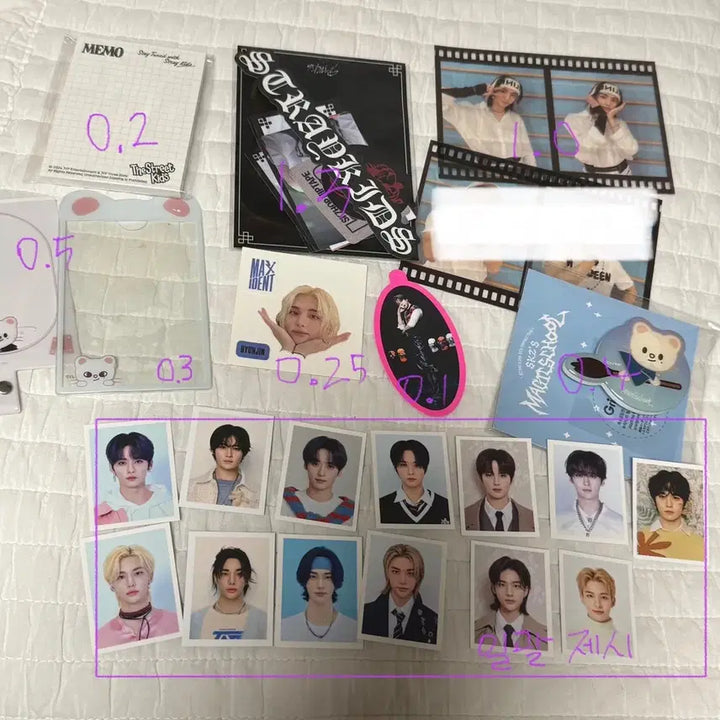 스트레이키즈 스키즈 포카 굿즈 엠디 처분 양도