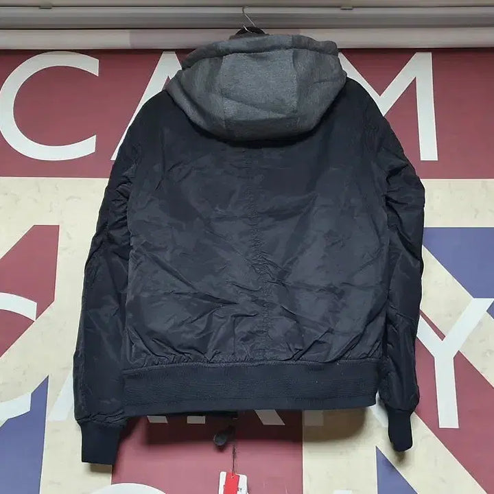 [BUNJANG] Buckaroo Layered Hooded Jacket S Black / 버커루 점퍼 레이어드 후드 와펜 S 90 블랙