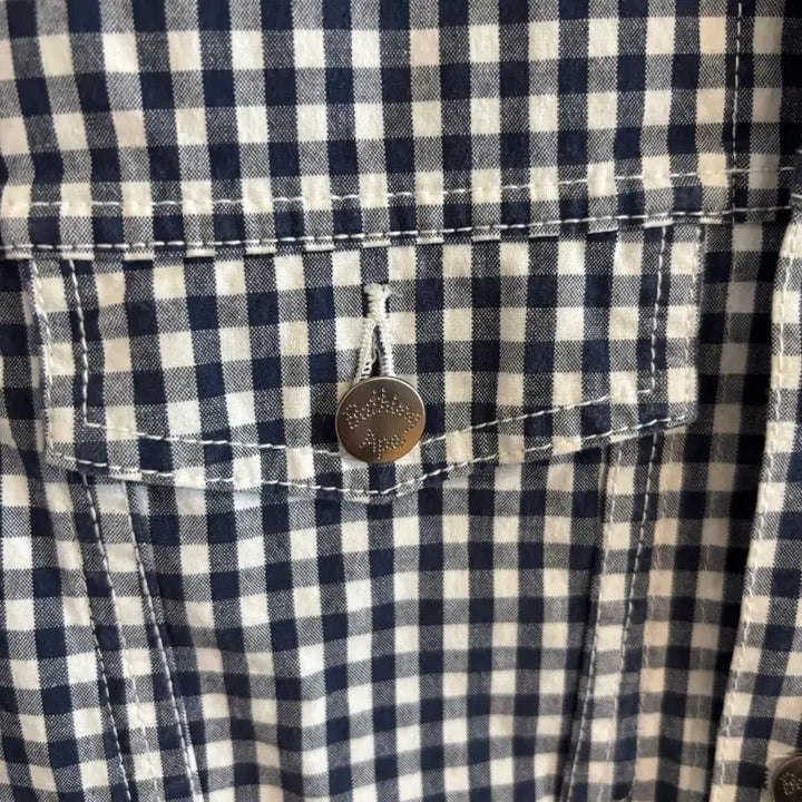 [BUNJANG] BAPE Gingham Work Jacket / 베이프 깅엄 워크자켓