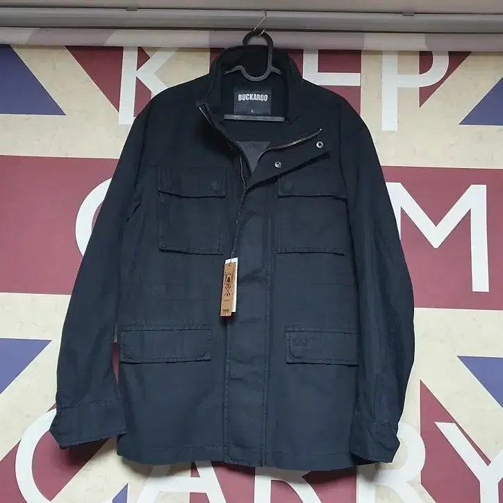 [BUNJANG] Buckaroo Jacket L Black / 버커루 점퍼 야상 자켓 L 100 블랙