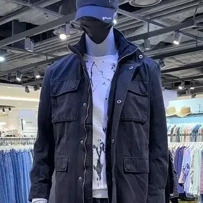 [BUNJANG] Buckaroo Jacket L Black / 버커루 점퍼 야상 자켓 L 100 블랙