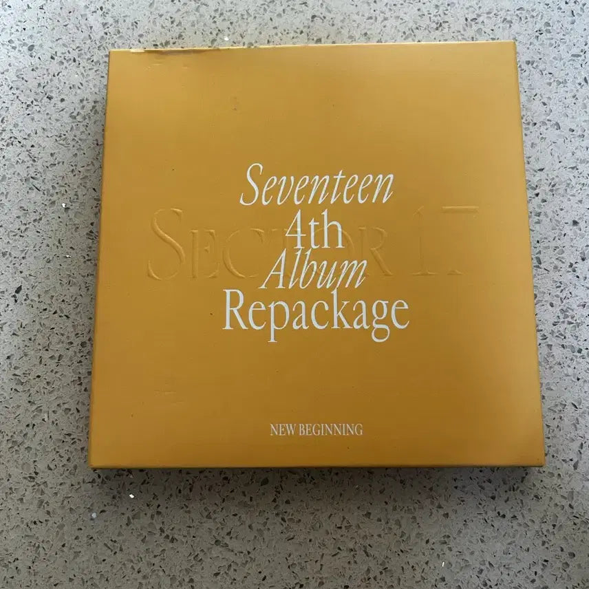 세븐틴 4집 리패키지 앨범 뉴비기닝