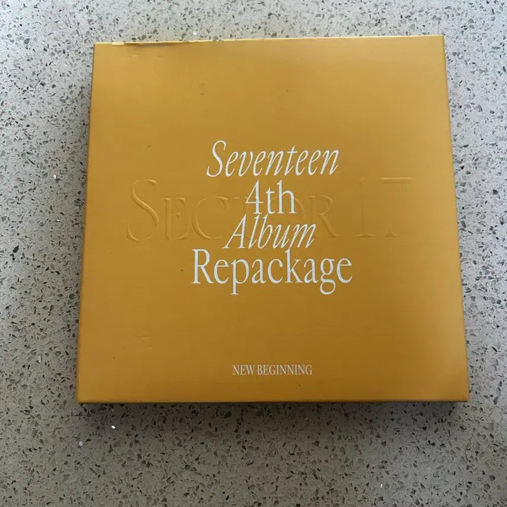 세븐틴 4집 리패키지 앨범 뉴비기닝