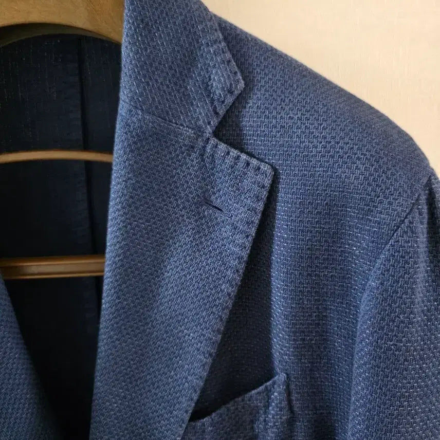 [SOLD OUT] 루비암 블루 네이비 코튼 린넨 스포츠코트