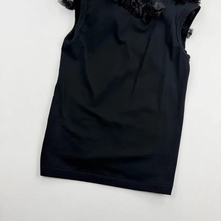 [BUNJANG] Comme des Garcons Frill Detail Sleeveless / 꼼데가르송 프릴디테일 슬리브리스