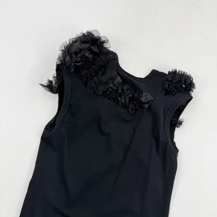 [BUNJANG] Comme des Garcons Frill Detail Sleeveless / 꼼데가르송 프릴디테일 슬리브리스