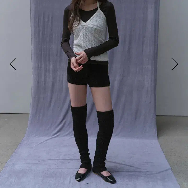 [BUNJANG] Lilycotts Alpaca Leg Warmers / 릴리코츠 알파카 레그워머 새상품