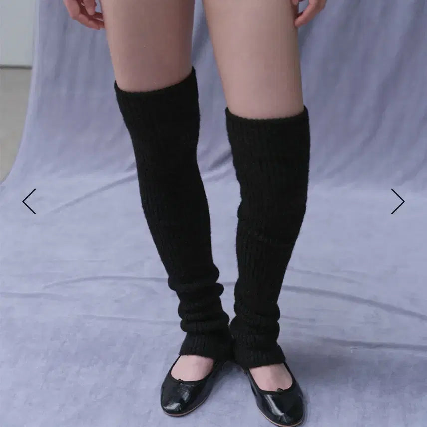 [BUNJANG] Lilycotts Alpaca Leg Warmers / 릴리코츠 알파카 레그워머 새상품