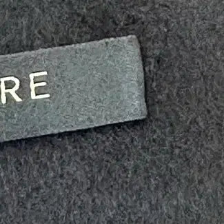 [SOLD OUT] 택있는새상품)비지트인뉴욕 블랙 울캐시미어 핸드메이드 코트 55