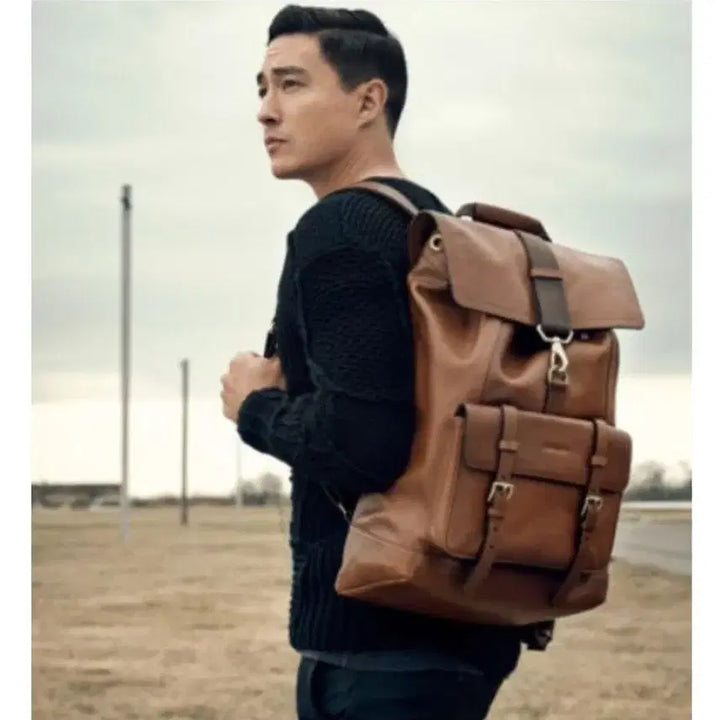 [BUNJANG] Coach Bleeker Leather Backpack / 코치 블리커 가죽 백팩