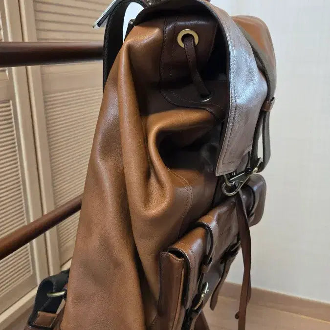 [BUNJANG] Coach Bleeker Leather Backpack / 코치 블리커 가죽 백팩