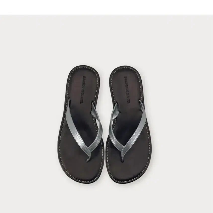 [BUNJANG] Somewherebut Basic Flip-flops Silver 245 / 썸웨어버터 Basic Flip-flops 실버 245