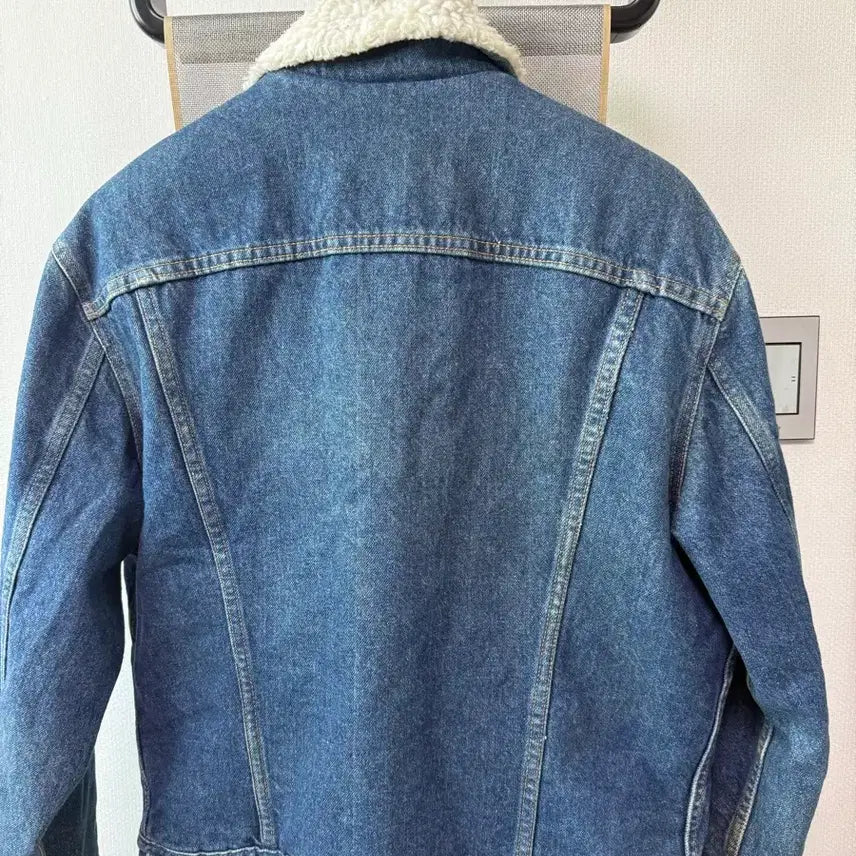 [BUNJANG] Levi's Denim Sherpa Jacket / 90s LEVIS 데님 쉐르파 자켓 42