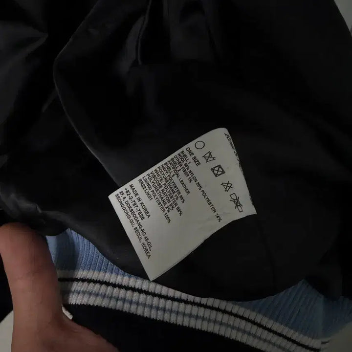 [BUNJANG] Rest & Recreation Varsity Jacket (Navy) / 레스트앤레크레이션 바시티 (네이비)