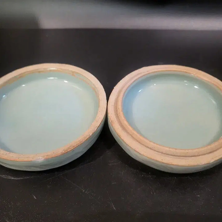 [BUNJANG] Celadon Porcelain Inlaid Cloud and Crane Design Box / 청자 상감 운학문 합