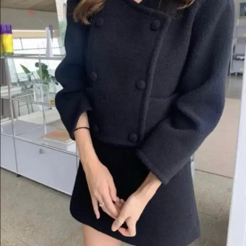 [BUNJANG] Code:U Knit Jacket & Skirt Set / (새상품) 코드유 니트 자켓 / 스커트 셋업