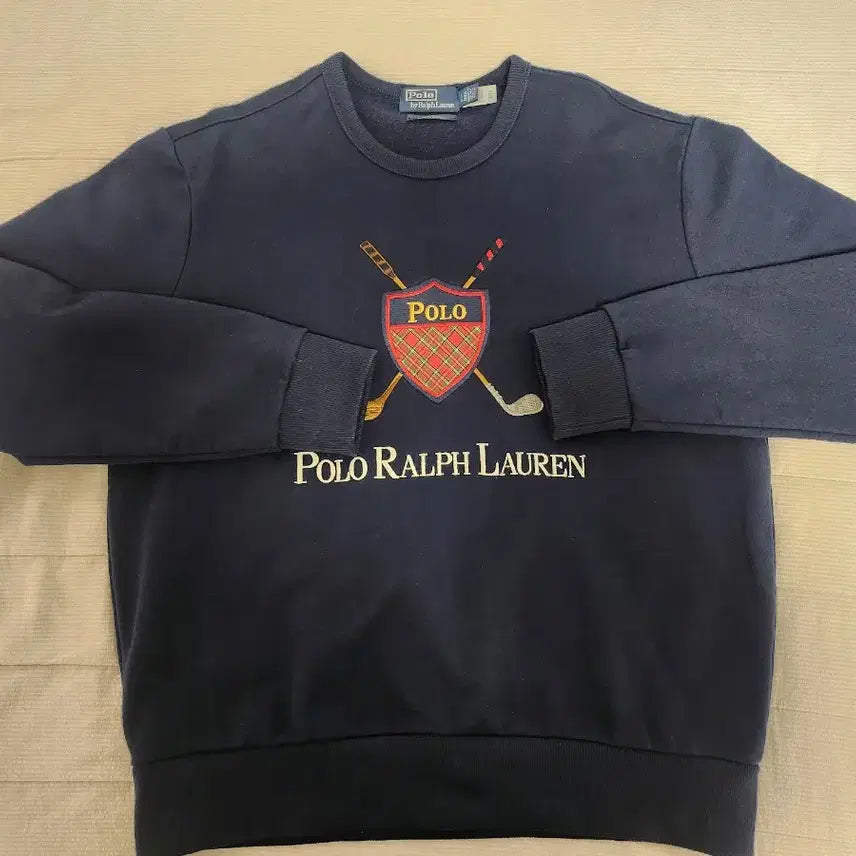 [BUNJANG] Polo Ralph Lauren x Beams Navy Sweatshirt L / 폴로 빔즈 네이비 맨투맨 L