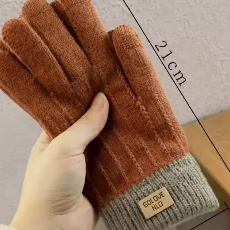 [BUNJANG] PonTouch Black Knit Gloves / 폰터치  블랙 니트 장갑