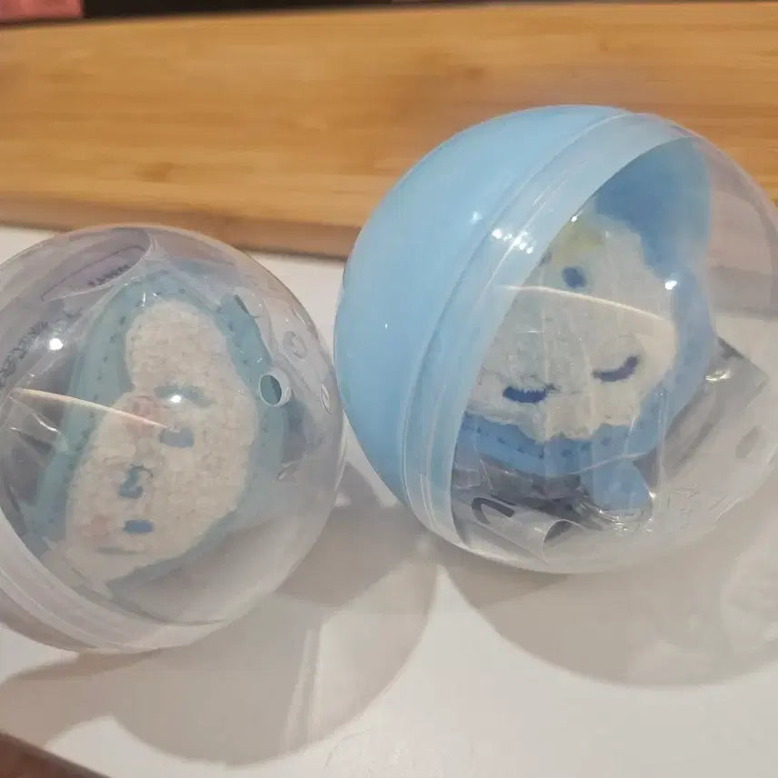 [BUNJANG] Sanrio Ahiruno/Cinnamoroll Embroidered Keyring / 산리오 사가 자수 키링 가챠