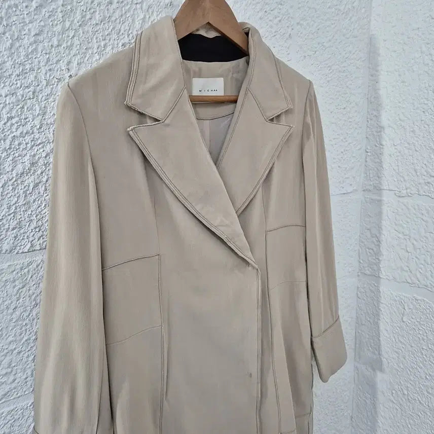 [BUNJANG] Mise-en-scene Trench Coat / 미샤 바바리 코트