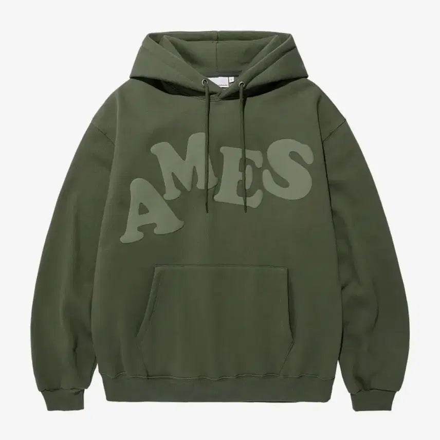 [SOLD OUT] 아메스 ames 월드와이드 후드티 카키 M