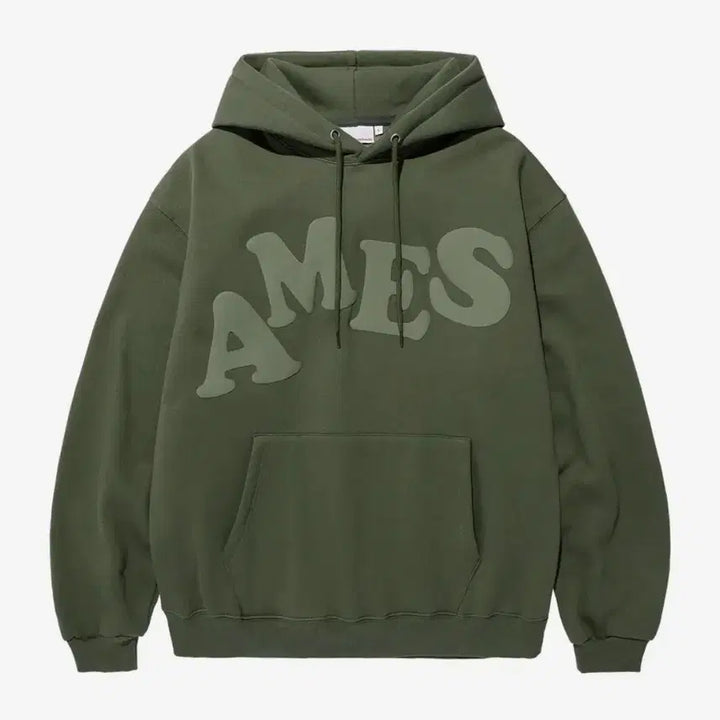 [SOLD OUT] 아메스 ames 월드와이드 후드티 카키 M