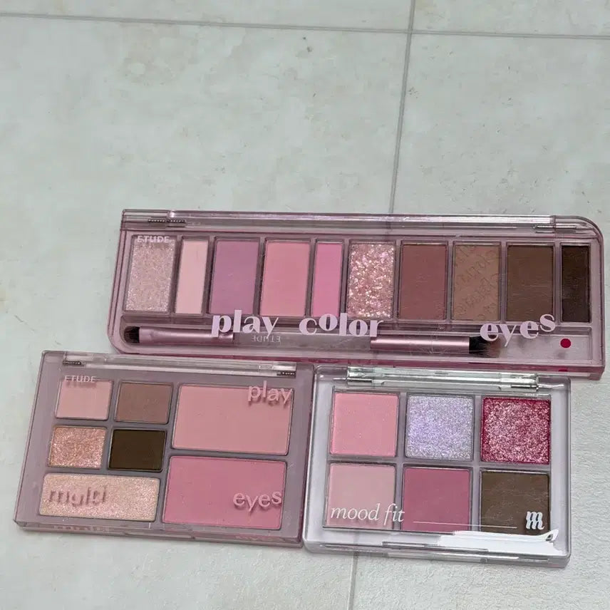 [BUNJANG] Etude House, Merzy Eyeshadow Palette Bundle / 여쿨 섀도우 모음