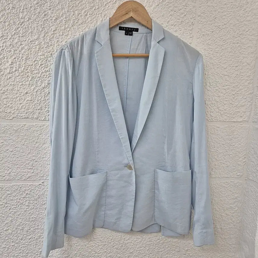 [BUNJANG] Theory Linen Blazer Jacket / 띠어리 Theory 린넨 블레이저 마자켓
