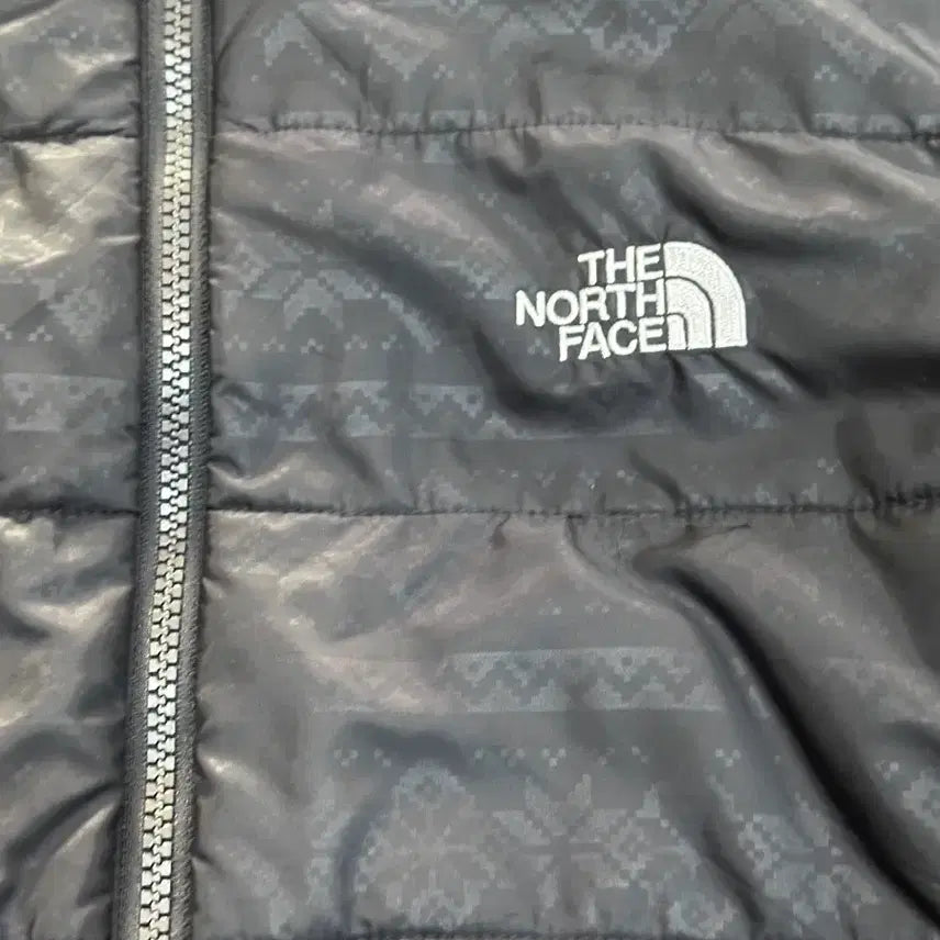 [BUNJANG] The North Face Two-Tone Pattern Lightweight Padded Jacket / 노스페이스 투톤 패턴 경량패딩