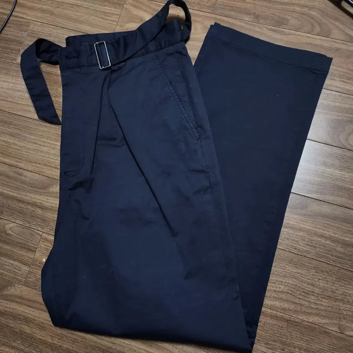 [BUNJANG] Series Belted Carrot Pants / 시리즈 벨티드 캐롯팬츠 (남자 면바지)