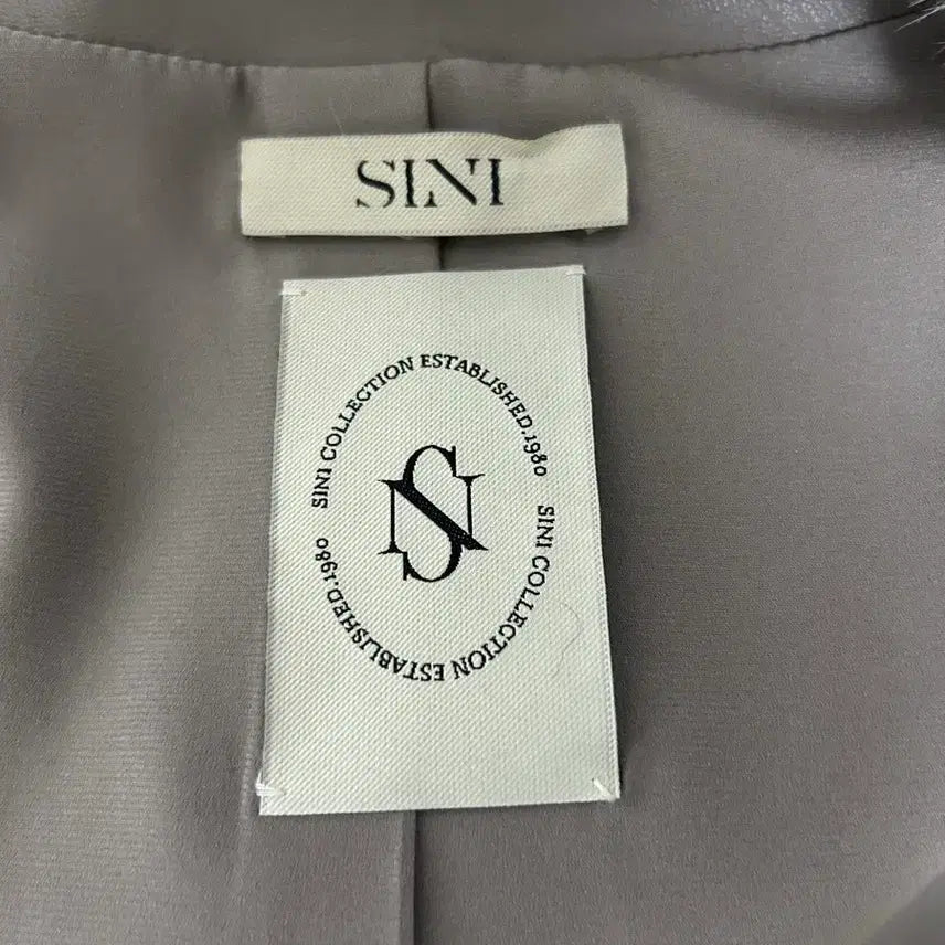 [BUNJANG] SINI Gray Mink Fur Vest (New) / SINI 사가 천연밍크 베스트 그레이 -미착용새상품-