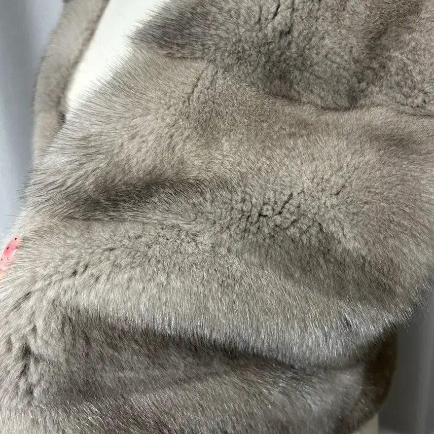 [BUNJANG] SINI Gray Mink Fur Vest (New) / SINI 사가 천연밍크 베스트 그레이 -미착용새상품-
