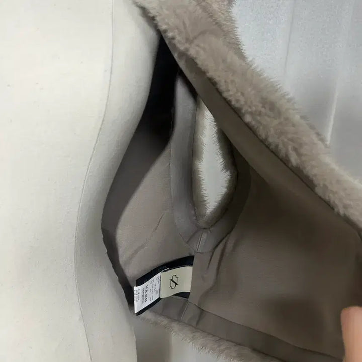 [BUNJANG] SINI Gray Mink Fur Vest (New) / SINI 사가 천연밍크 베스트 그레이 -미착용새상품-