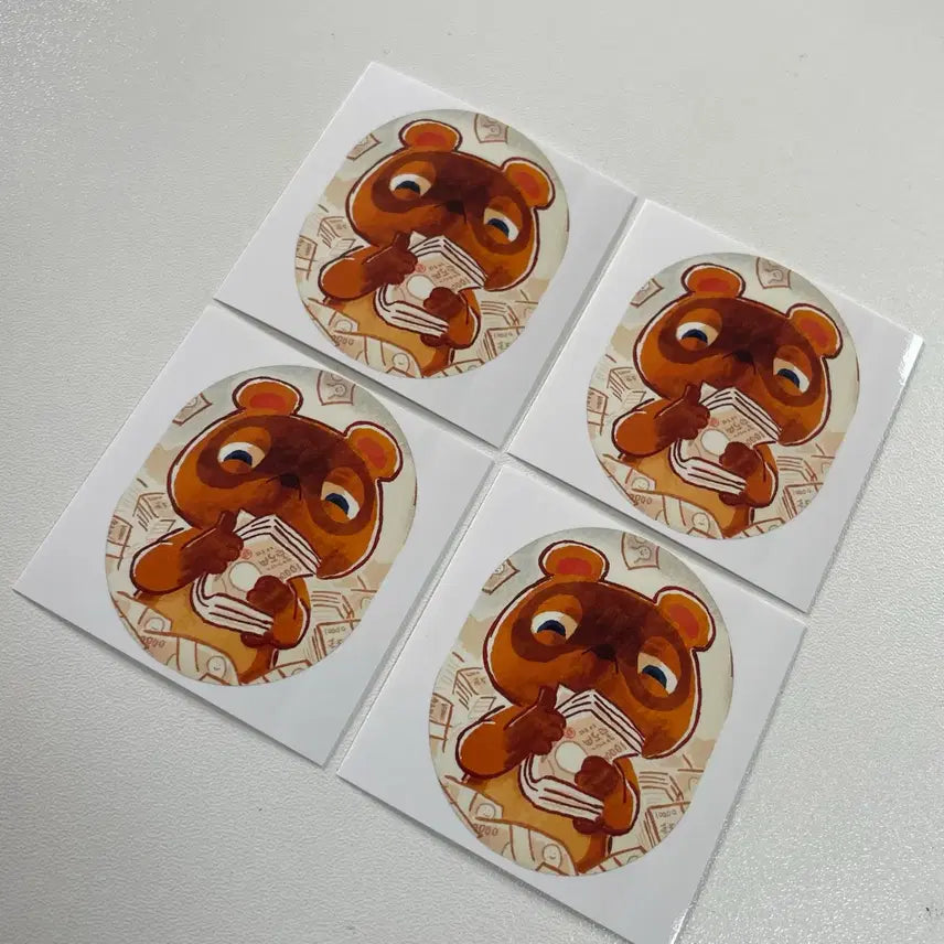 [BUNJANG] Animal Crossing Sticker / 스티커) 동물의숲 마감스티커