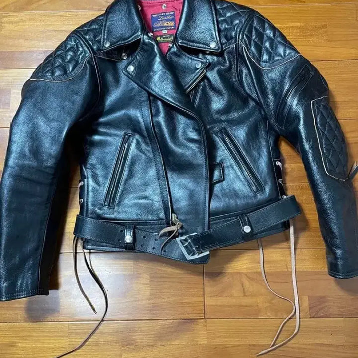 [BUNJANG] Flathead Padded Double Rider Jacket 40 / 플랫헤드 패디드 더블라이더 자켓 40