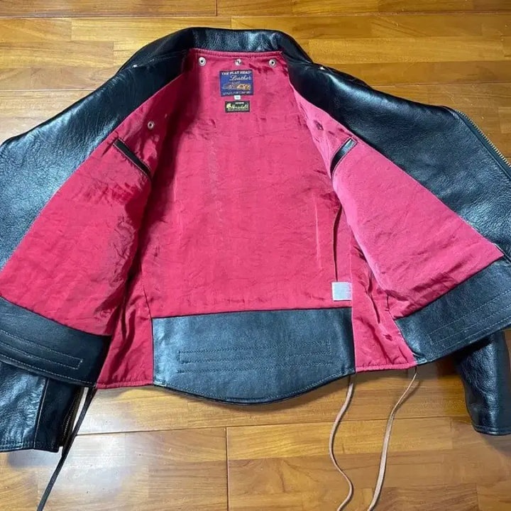 [BUNJANG] Flathead Padded Double Rider Jacket 40 / 플랫헤드 패디드 더블라이더 자켓 40