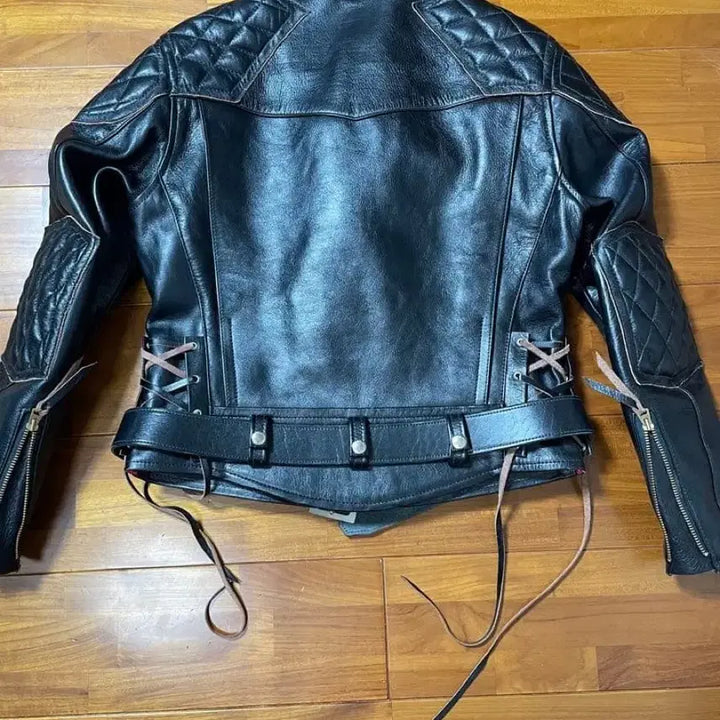 [BUNJANG] Flathead Padded Double Rider Jacket 40 / 플랫헤드 패디드 더블라이더 자켓 40