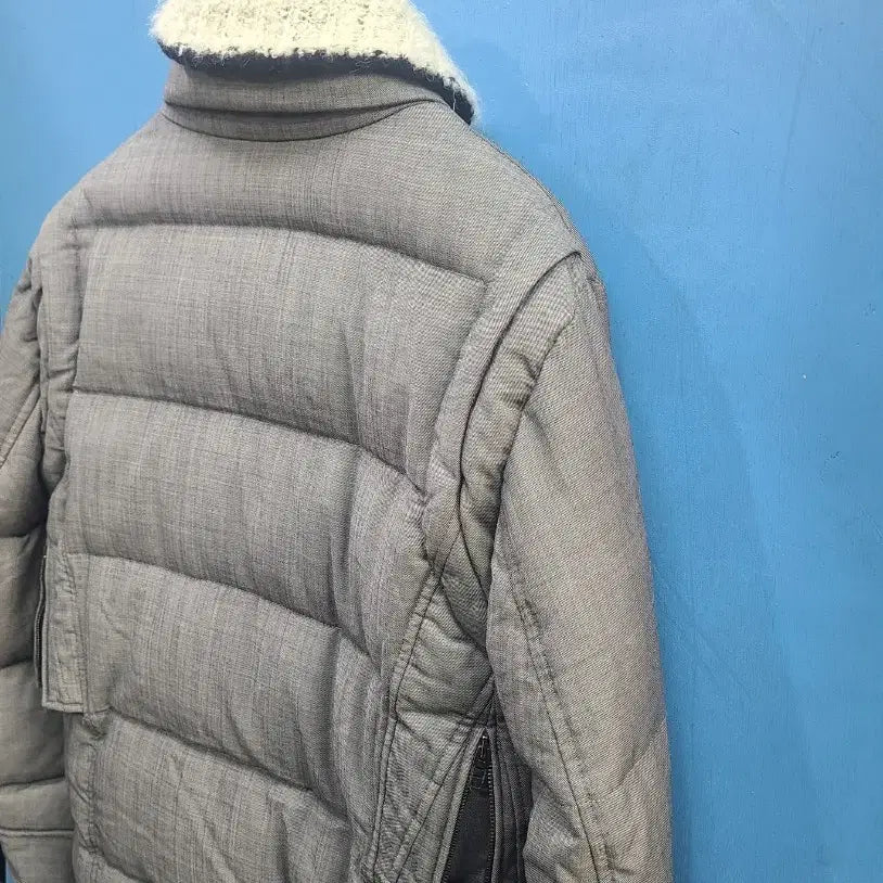 [BUNJANG] Ermanno Scervino Men's 2010 Collection Goose Down Bomber Jacket / 에르마노 맨즈 2010 컬렉션 거위털패딩봄버like아메카지