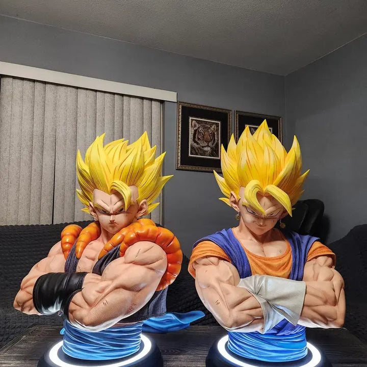 [BUNJANG] KD Vegeta & Vegito Bust Bundle Set / KD 오지터 베지트 흉상 버스트 일괄 팝니다 드래곤볼 레진