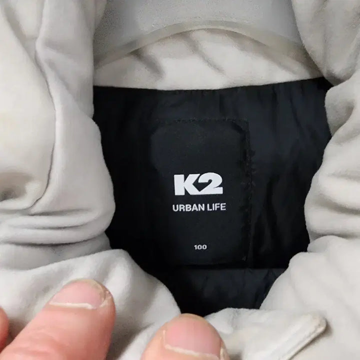 [BUNJANG] K2 Ghost Bravo Down Short Padding (Size 100) / K2 정품 남성 고스트 브라보 다운 숏패딩/100size/상태우수