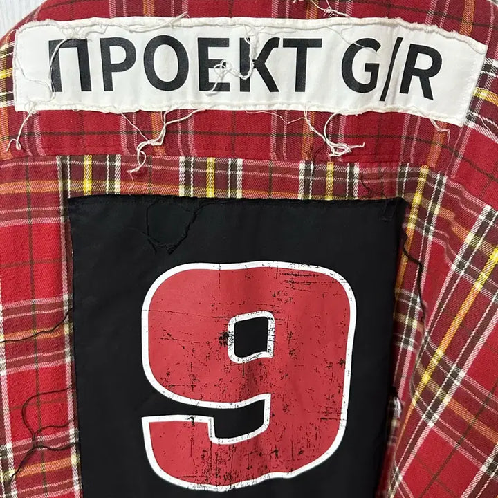 [BUNJANG] Project GR Padded Check Shirt Jacket / [1] 프로젝트gr 패디드 체크 셔츠 자켓