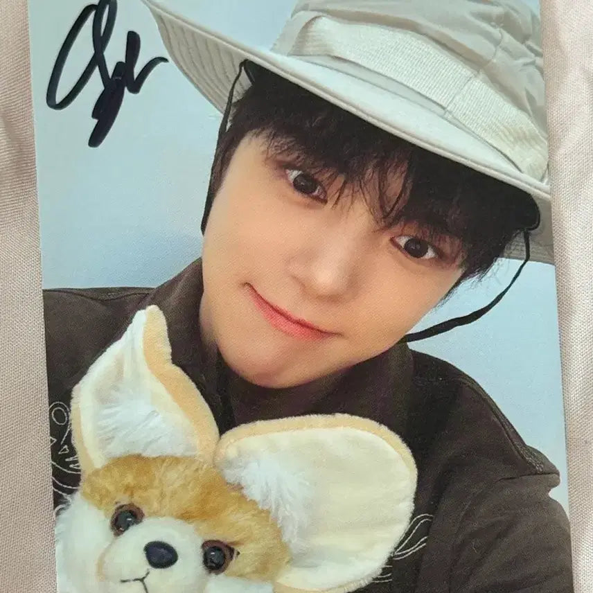 [BUNJANG] MONSTA X Minhyuk Signed Photocard / 몬스타엑스 민혁 싸인포카