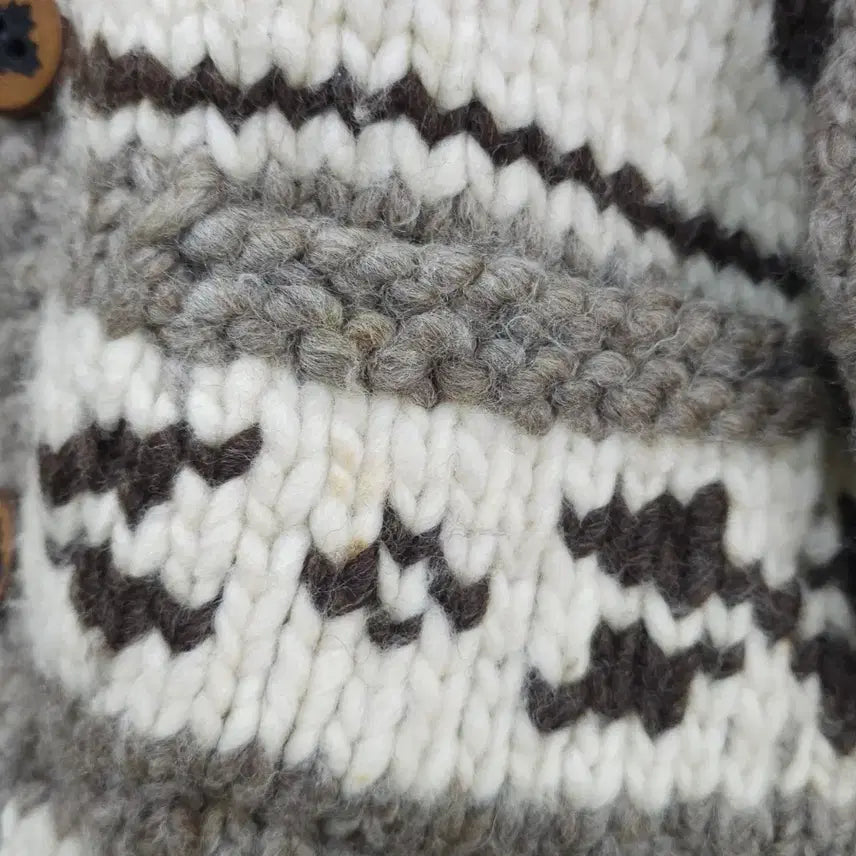 [BUNJANG] Vintage Cowichan Wool Sweater / 빈티지 코위찬 스웨터- 우먼프리