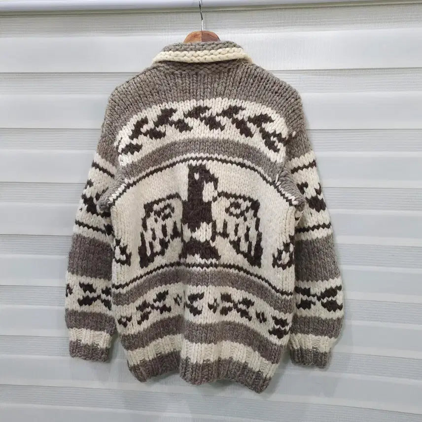 [BUNJANG] Vintage Cowichan Wool Sweater / 빈티지 코위찬 스웨터- 우먼프리