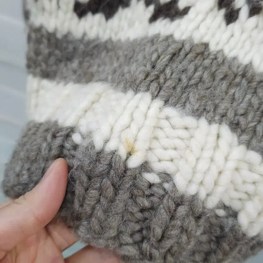 [BUNJANG] Vintage Cowichan Wool Sweater / 빈티지 코위찬 스웨터- 우먼프리