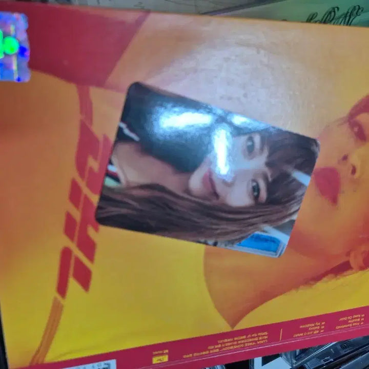 루나 Free Somebody 앨범 친필 싸인