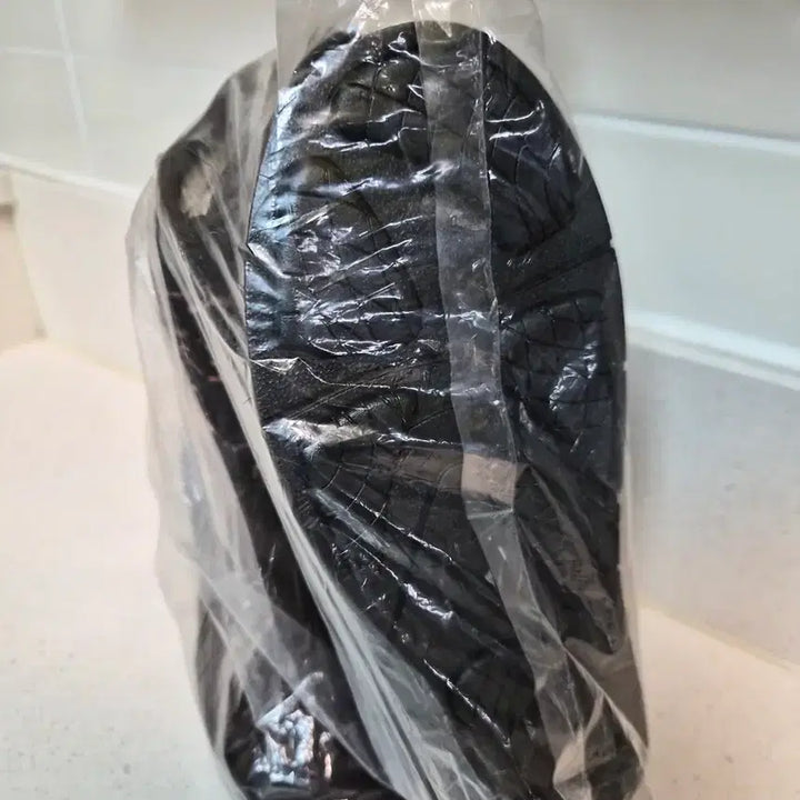 [BUNJANG] Brown Knit Winter Boots 235mm / (새상품)브라운 여성 니트 털 부츠 235mm