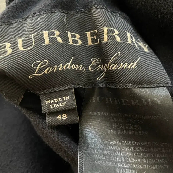 [BUNJANG] Burberry Cashmere Reversible Balmacaan Coat / 버버리 최고가 캐시미어 100% 리버서블 발마칸 코트 italy made