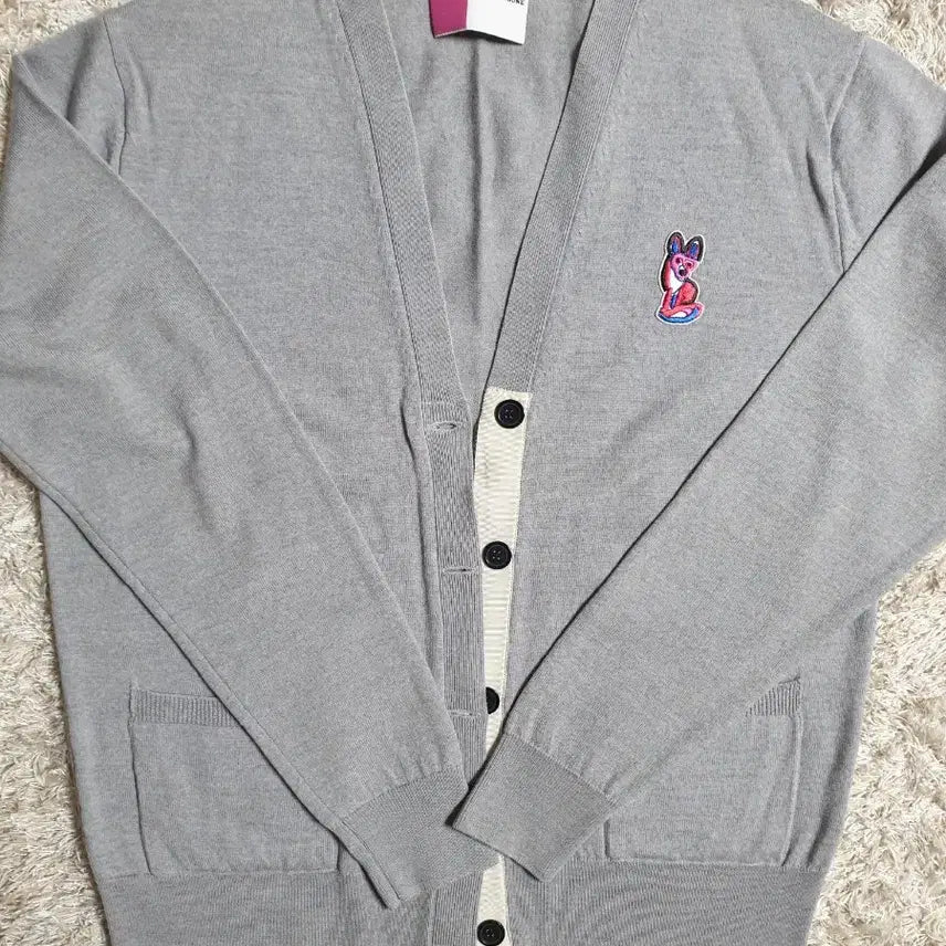 [BUNJANG] Maison Kitsune Acid Fox Patch Cardigan / 정품 메종키츠네 가디건