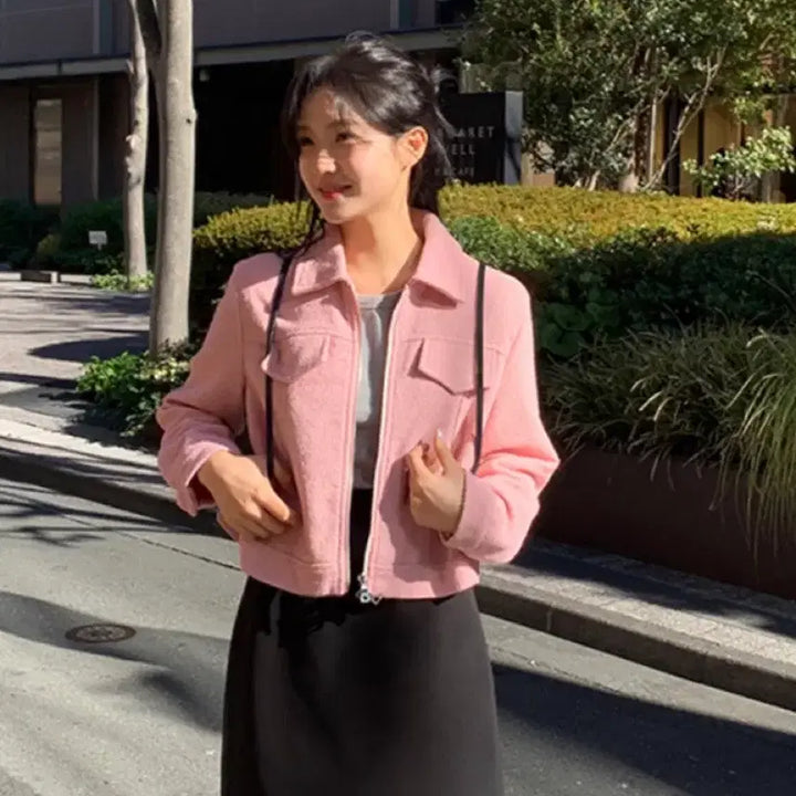 [BUNJANG] Billlie Haruna Jacket / 울 함유 자켓 싸게 판매합니다 !